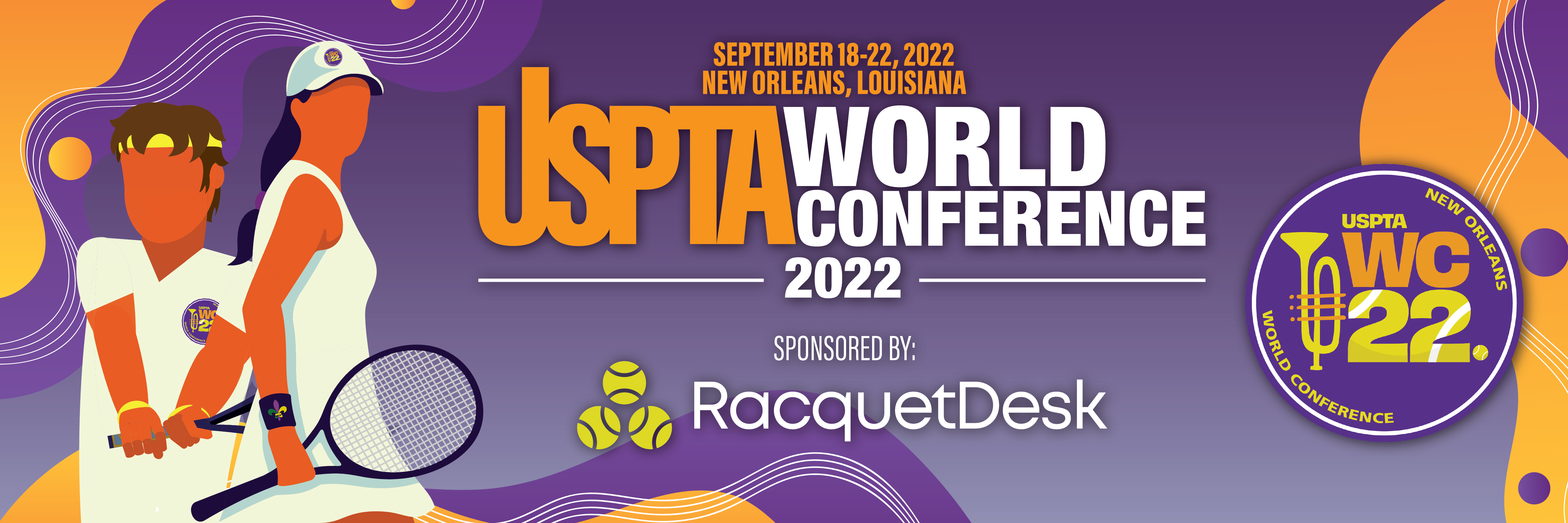 Display event USPTA World Conference 2022